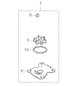 Impellerkit klein 06192-ZW9-010