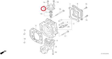 Dichtung Thermostat 19351-ZV1-850