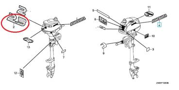 Aufkleber 2.3 87121-ZW6-G81