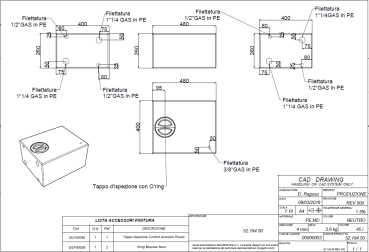 Wassertank 47L