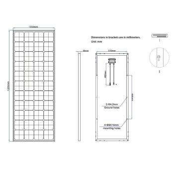 150W Solarpanel