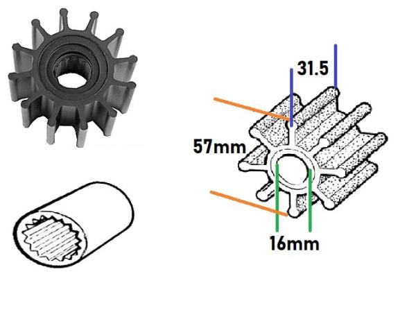 Impeller CEF 107