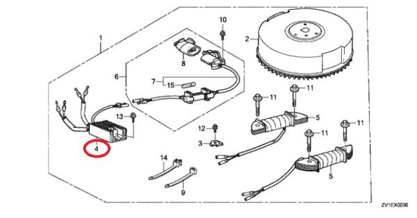 Laderegler 31620-ZV1-A01