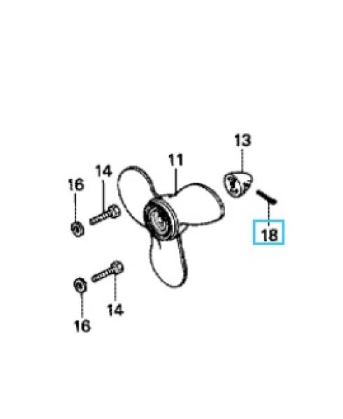 Propellersplint 90757-921-000