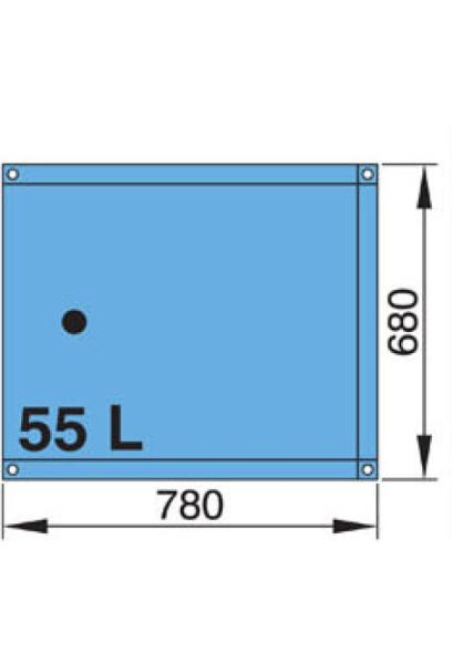 Flexibler Wassertank 55L