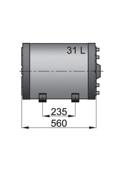 Vetus Boiler WHD 31Liter