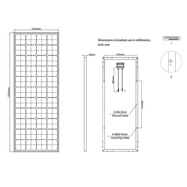 150W Solarpanel